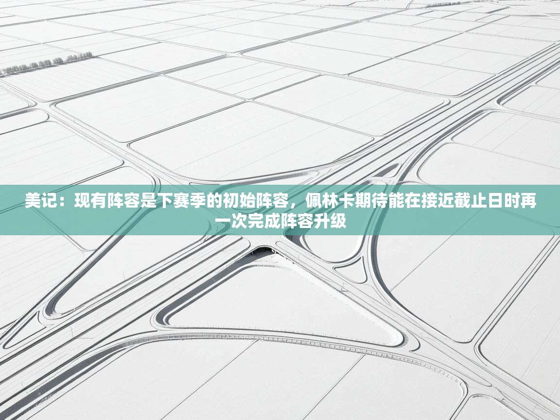 美记:现有阵容是下赛季的初始阵容,佩林卡期待能在接近截止日时再一次完成阵容升级 第1张