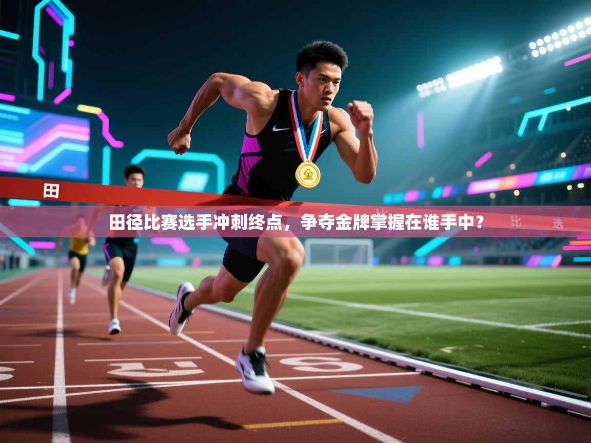 田径比赛选手冲刺终点,争夺金牌掌握在谁手中? 第2张